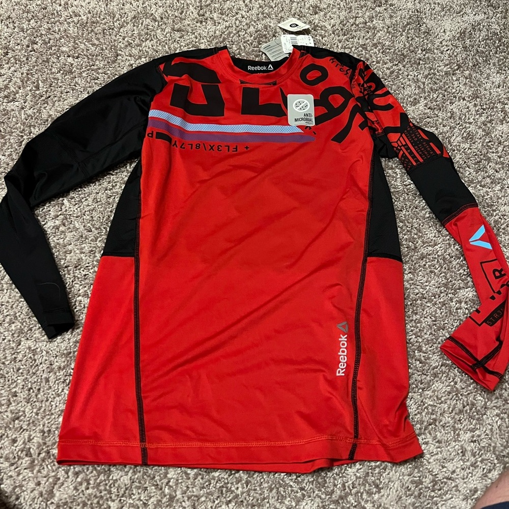 Reebok Men's Crossfit ONE Compression Spartan Long T-Shirt
